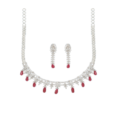 Ruby exclusive diamond set