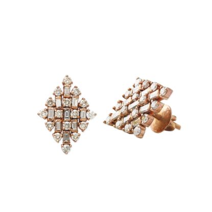 cashew fudge designer diamond earings