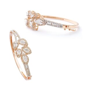 marquies rose gold diamond braclet