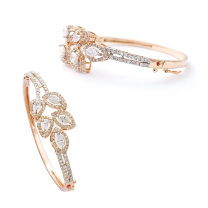 marquies rose gold diamond braclet