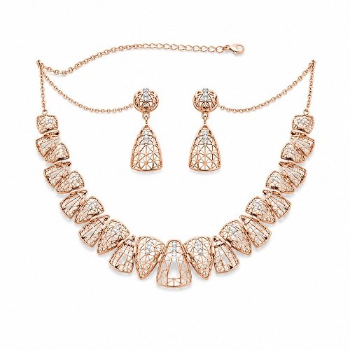 Celestia Geometric Necklace Set Celestia Geometric Necklace Set